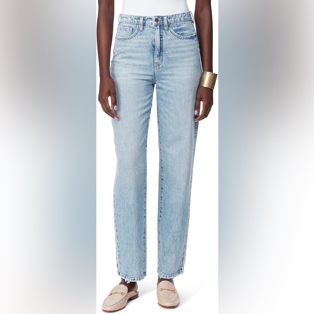 Sam Edelman High Rise Pinch Waist 90’s Straight Leg Jeans. NWT